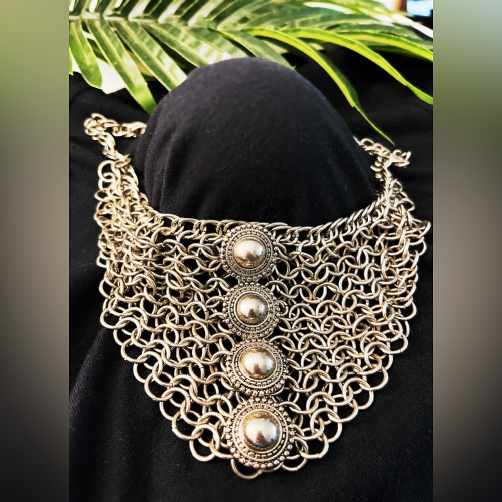 Silver necklace